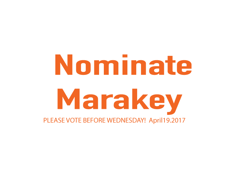 Nominate Marakey for Business and Community Awards