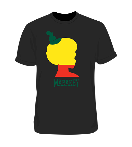 African inspired t-shirt, Marakey, Embrace Your Natural Beauty